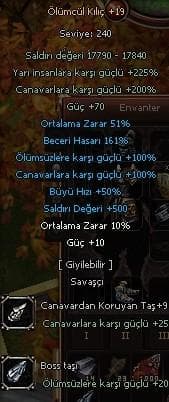 İNDİRİMSİZ +19 EDIT KILIC