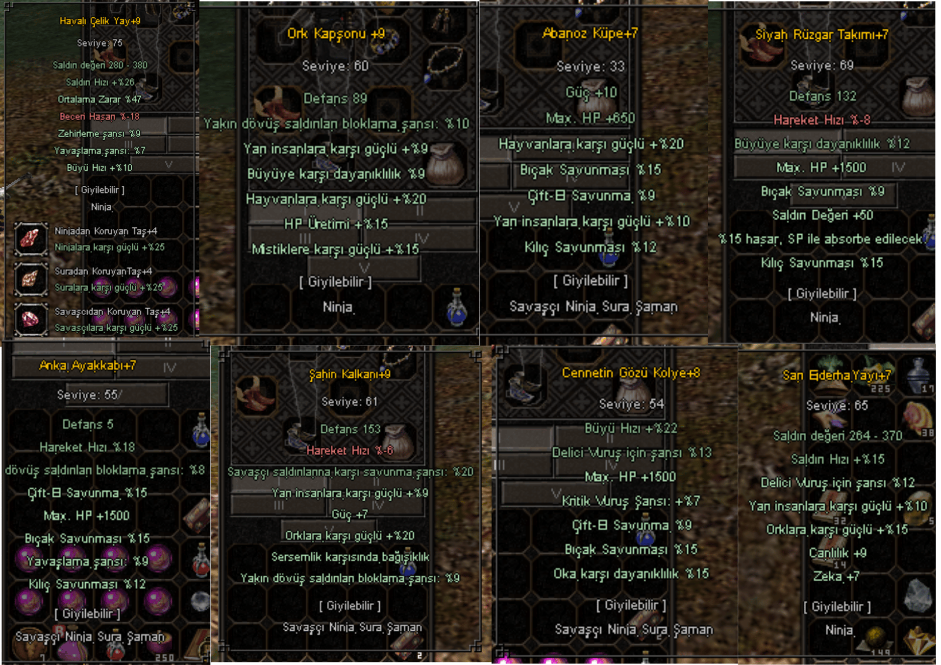 75 LVL OKÇU VSLİK NİNJA
