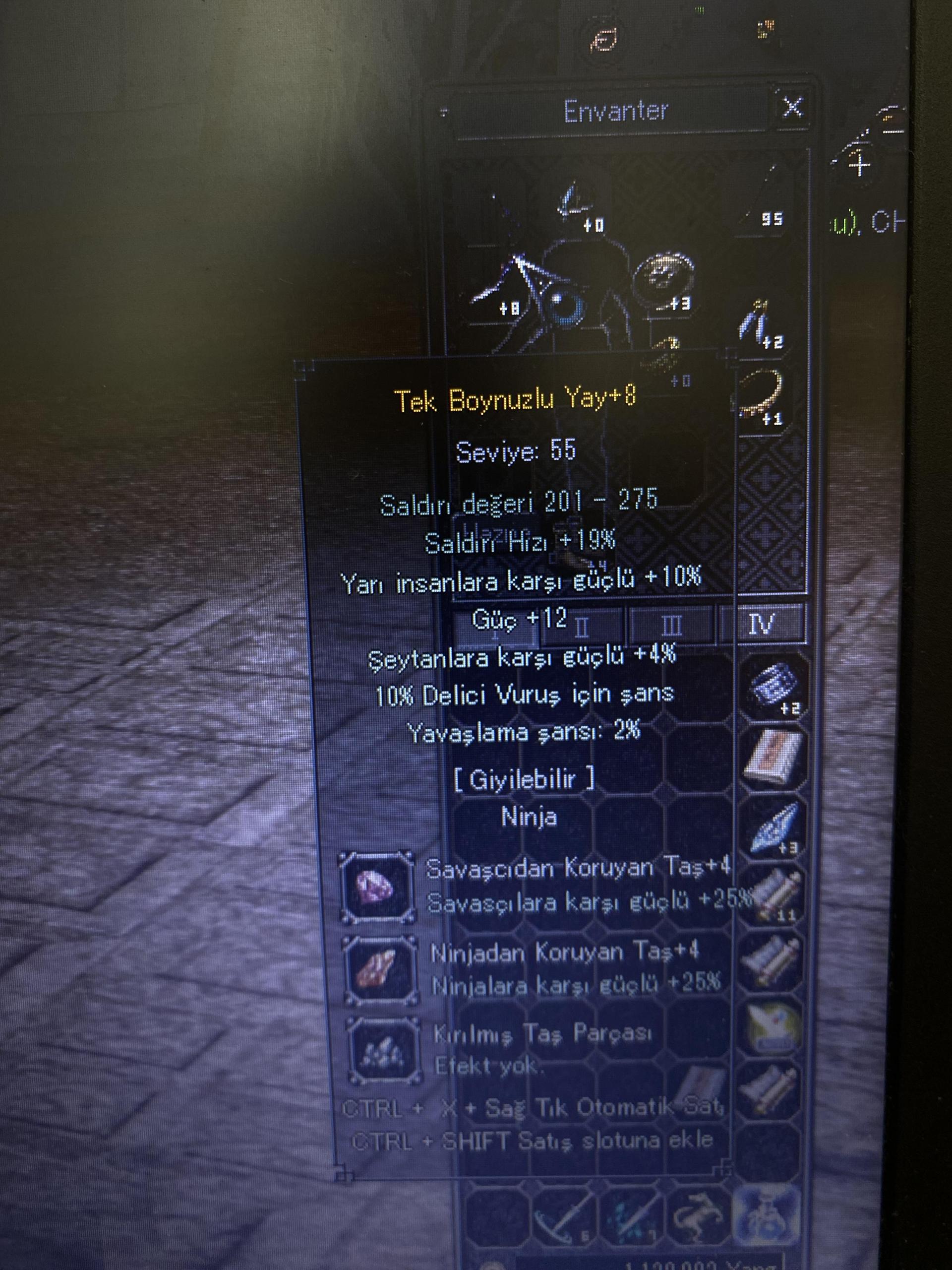 TURNUVALIK ELİT TEK BOYNUZ YAY TEKLİF ALINIR
