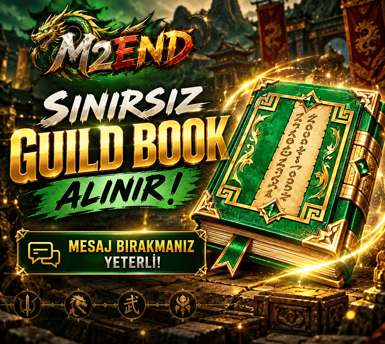 GUİLD BOOK ALINIR