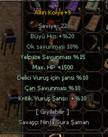 +9 ALTIN KOLYE