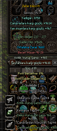 +9 60 ORT ZEHIR + +9 ELIT RUH SET