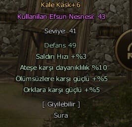 41 Sura Kaskı