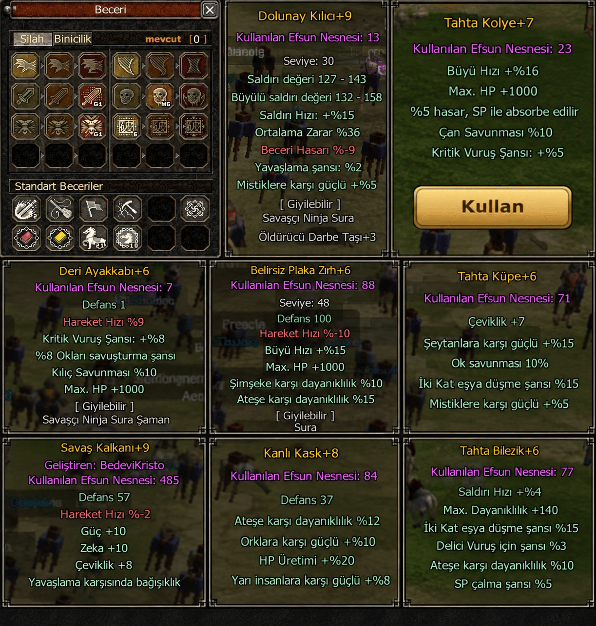 55 lvl DOYUM CANAVARI SURA 2 G Lİ