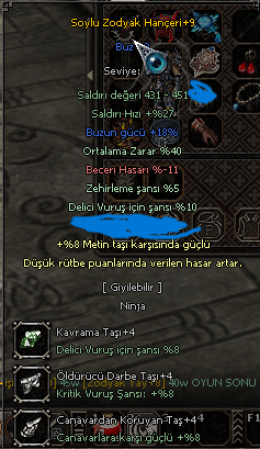 SOYLU ZODYAK HANÇERİ  40 ORT 10 DELİCİ
