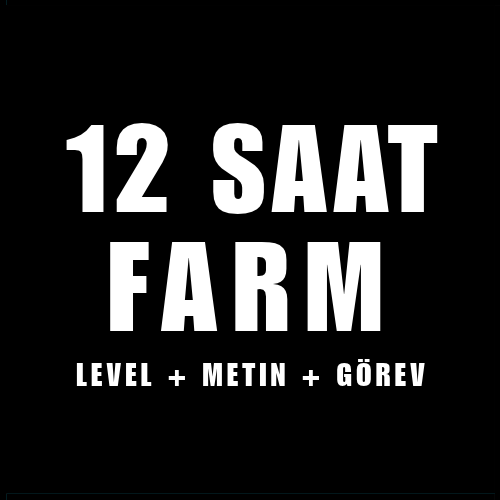 12 SAAT FARM [LEVEL-METİN-SEVİYE GÖREVİ]