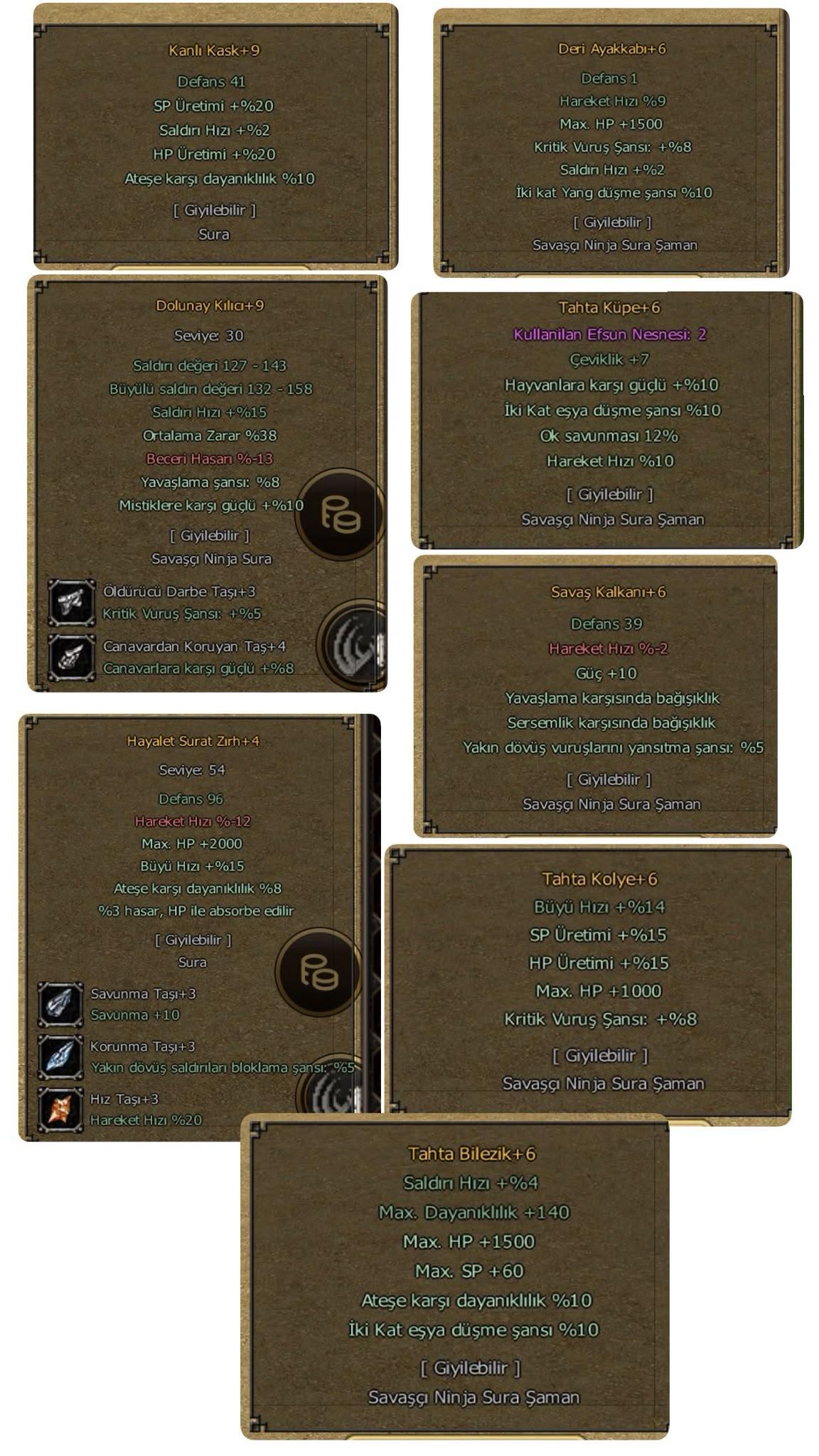 55lv 3 Gli Büyülü Silah Sura İtemli