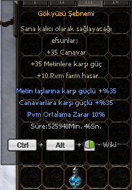 GÖKYÜZÜ ŞEBNEMİ ANINDA TESLİM