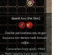 Pet skin 800 tl
