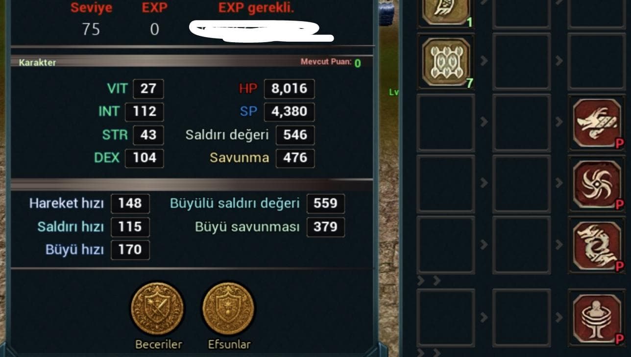 75 LVL BUFFCU ŞAMAN