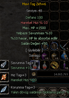 +6 50 STR 1500 HP 10 HP ABS MAVİ TAŞ