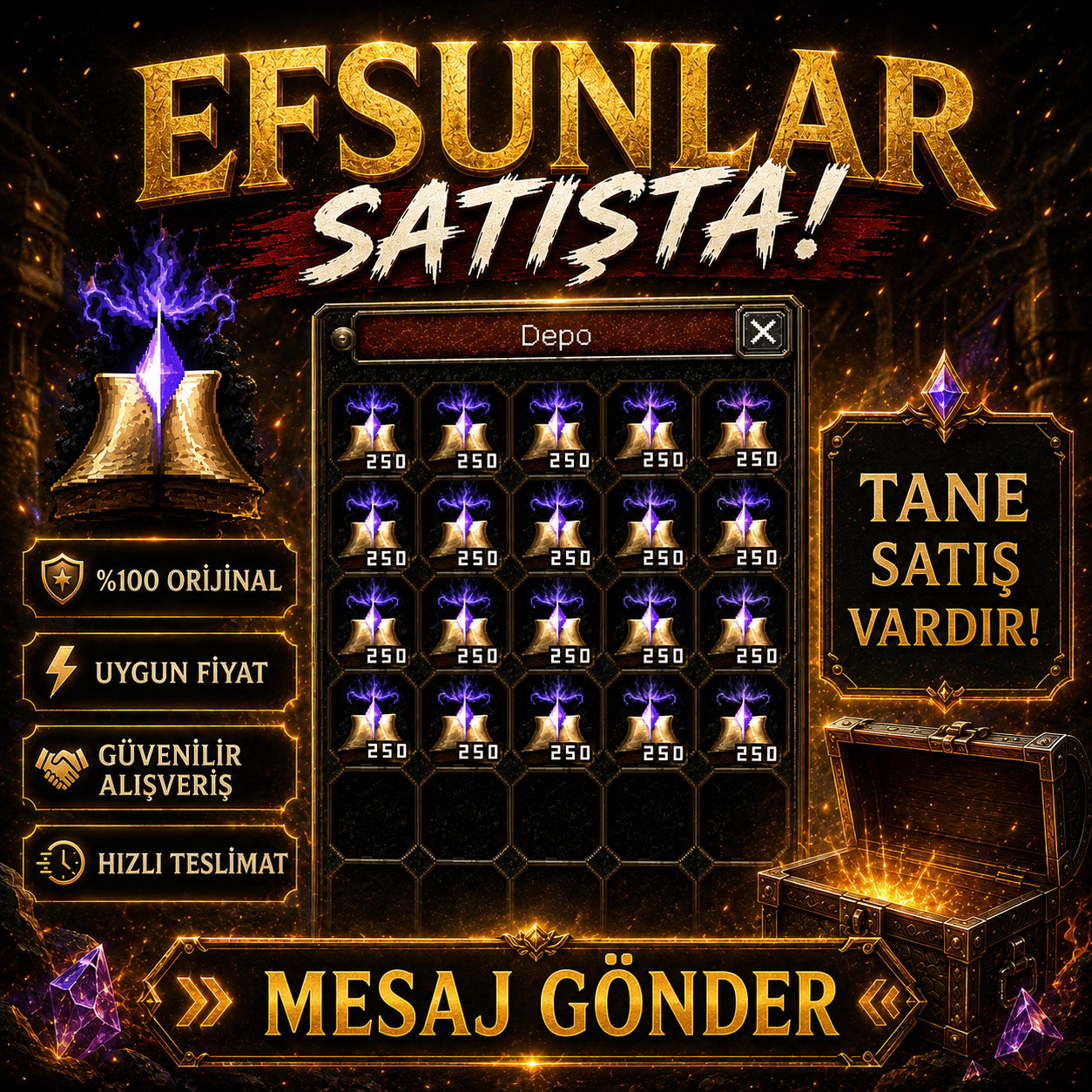 21 TL'DEN EFSUN SATILIR