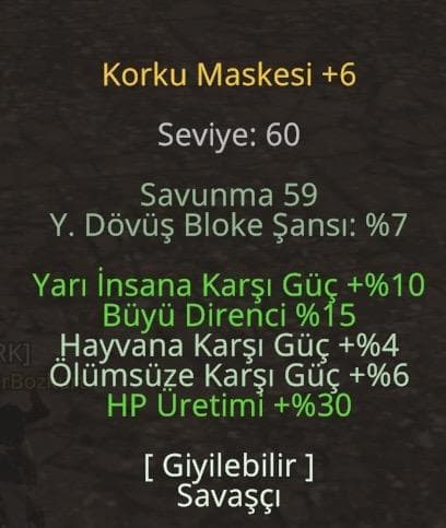 Akademi teos korku maskesi