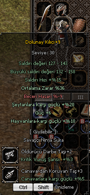 +9 DOLUNAY 36 ORT +8 GÜÇ