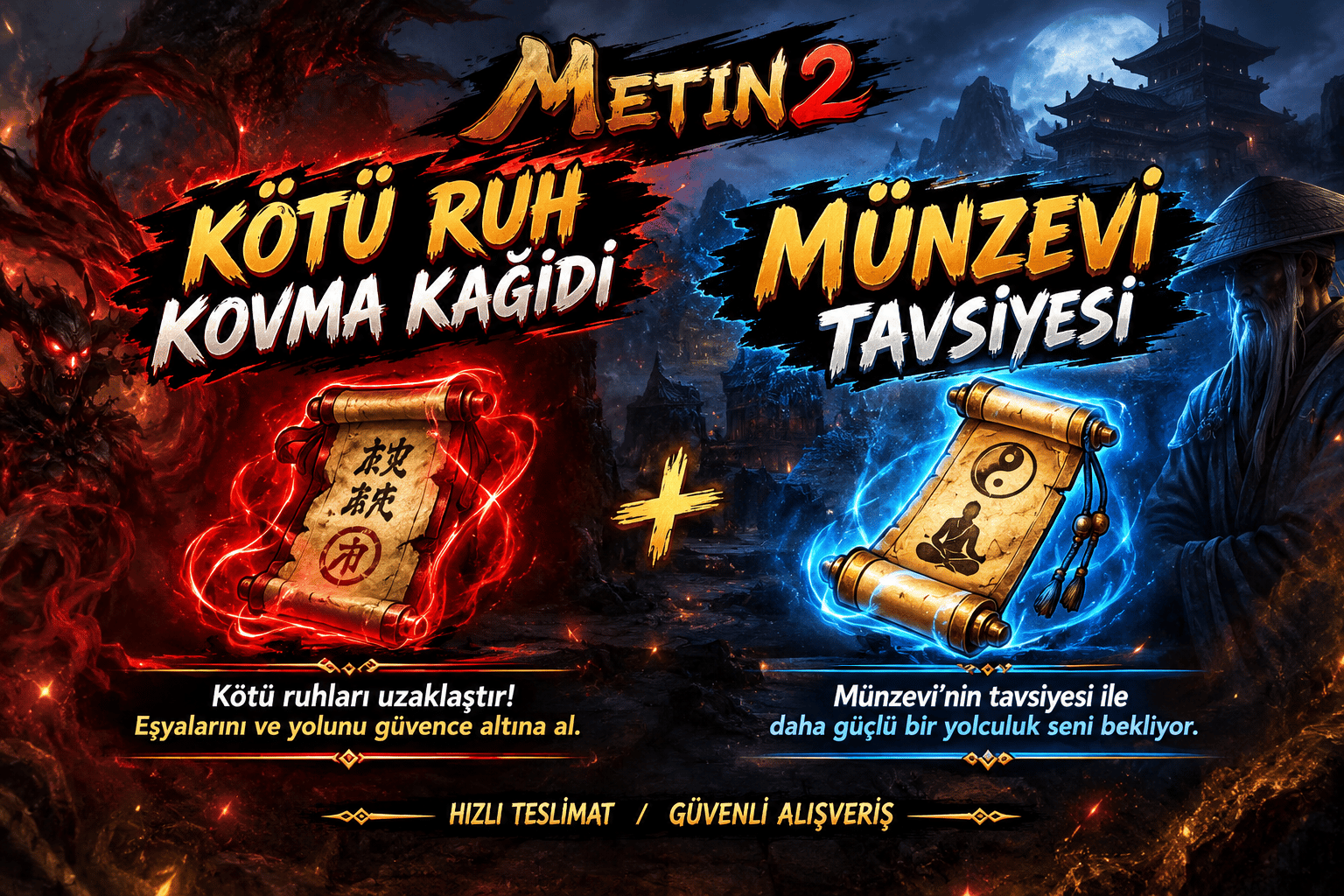 55 KÖTÜ RUH MÜNZEVİ SET