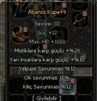 +9 abanoz küpe