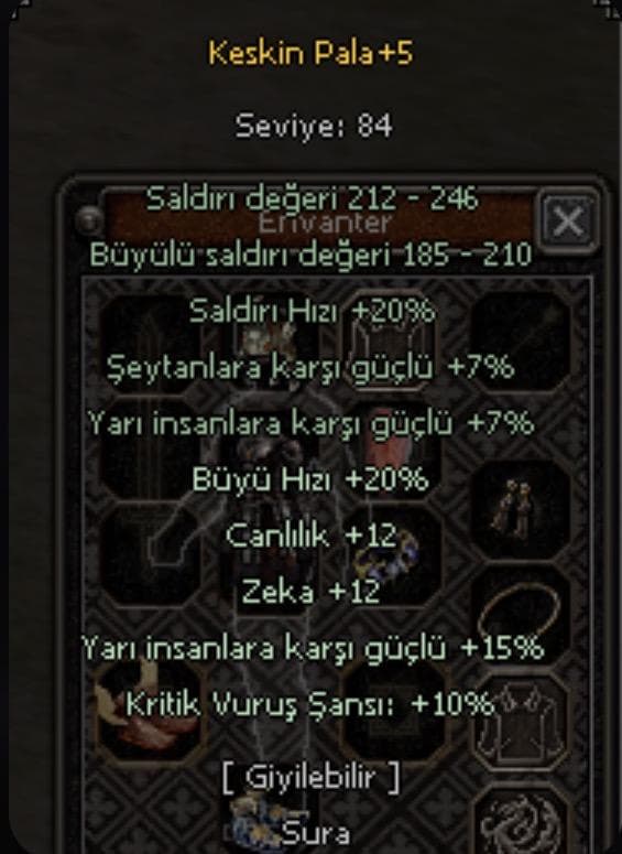 ÇİFT KESKİN PALA