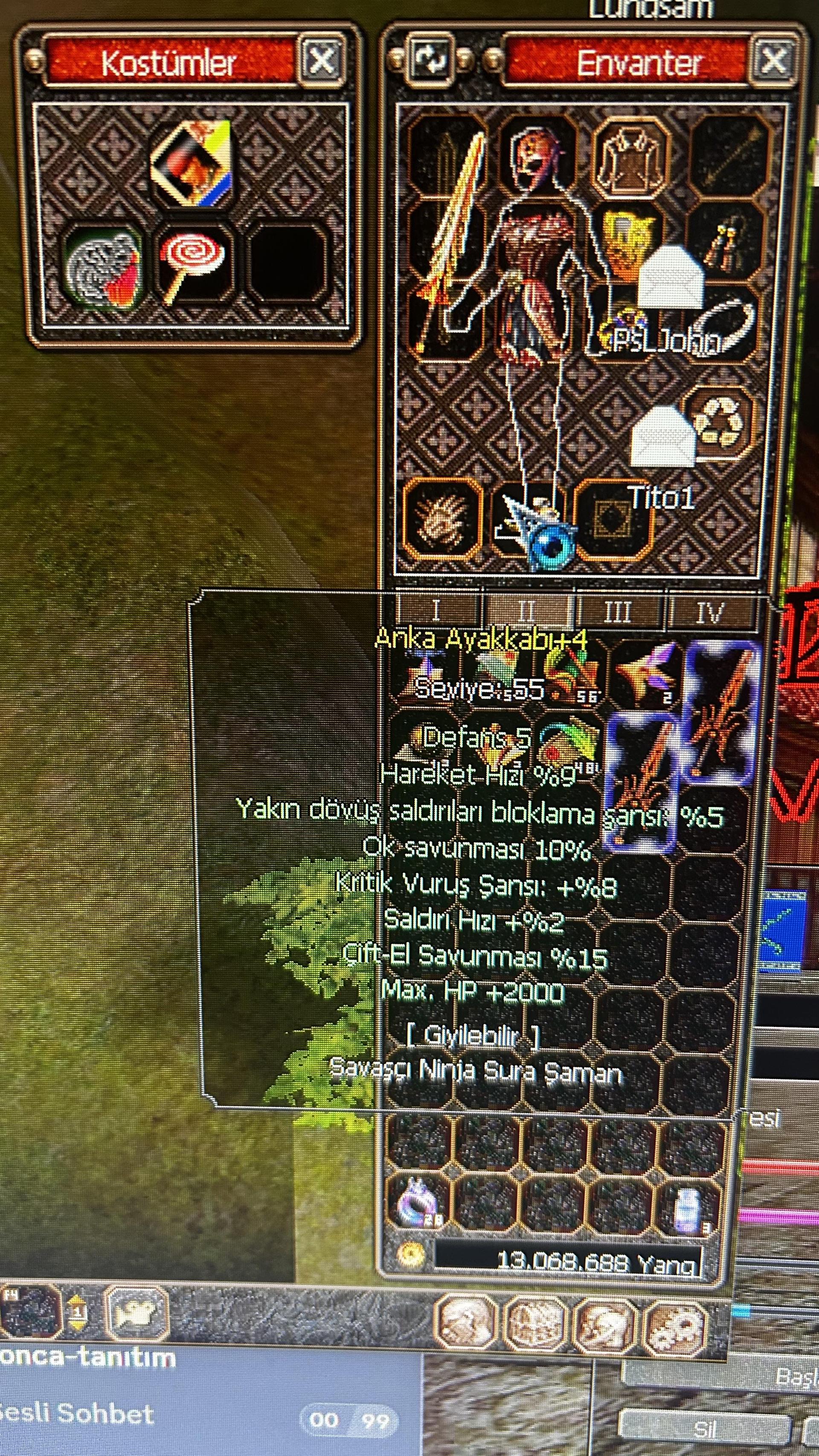 12 K HASARLI 66LEVEL BEDO AT 30 HAVA P FULL + FULL ACIKLAMA BAK