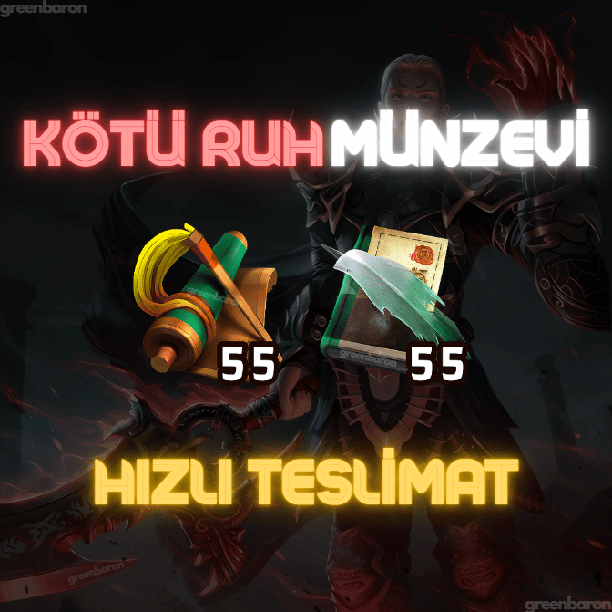 110 ADET KÖTÜ RUH VE MÜNZEVİ LEGEND2 HIZLI TESLİMAT