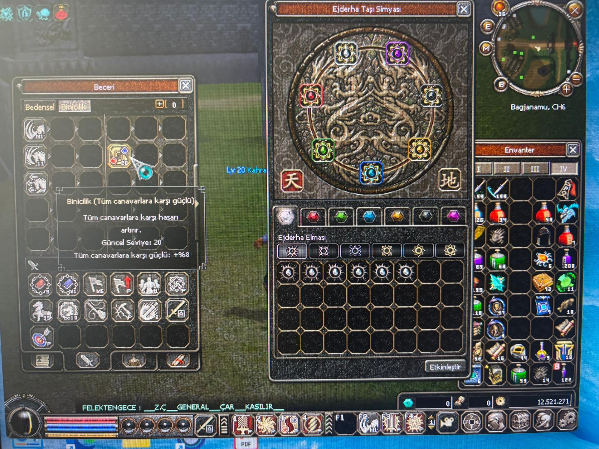 ŞAMPİYON 20 SEVİYE BEDENSEL ATI CANAVAR SON SEVİYE