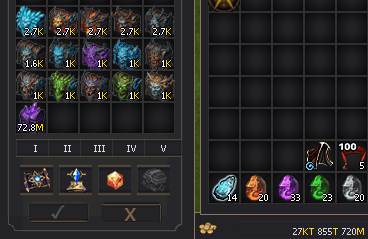 72M 1.MAP - 25K 1-15 BOSS - 27 KT VE RESİMDEKİLER