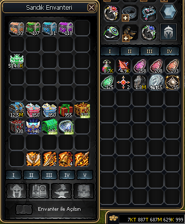 7.8 KT + 12.5M MAP+4700 BOSS+RESİMDEKİ HERŞEY KELEPİRİN KELEPİRİ