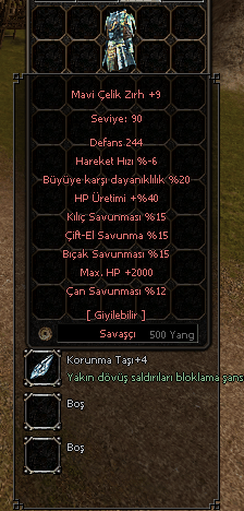 +9 mavi çelik 5/4