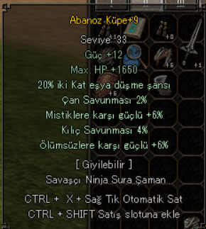 +9 20 EŞYA ABANOZ