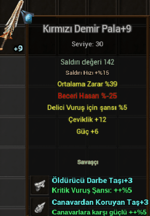 39 ORTALAMA +9 KDP