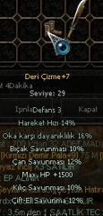 EFSANE EFSUN +7 DERİ ÇİZME