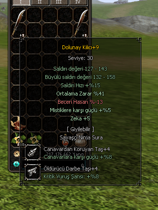 +9 41 ORT 5 ZEKA +4 TAŞLI ELİT DOLUNAY