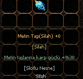 METİN TAŞI +0 SİLAH SATILIR 750