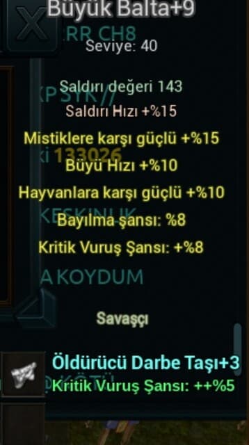 9 BÜYÜK BALTA 13 KRİTİK