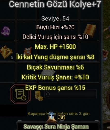 7 CENNET 1500HP 10 KRTK 15 EXP