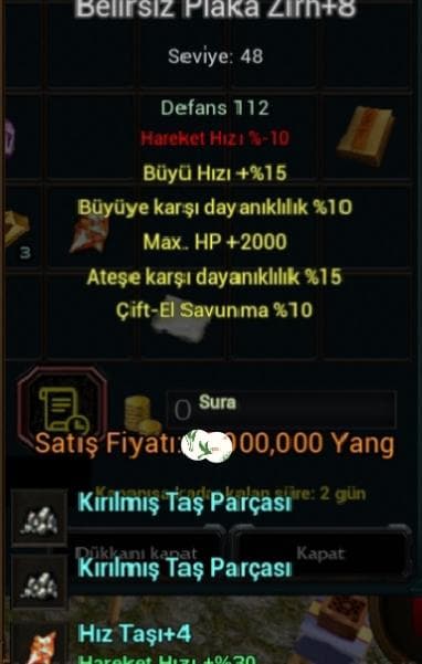 YAKAMOZ KAMPANYA 4 ELİT İTEM 3300