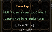 farm taşı +0 satılır