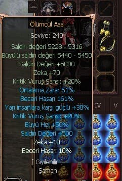 ŞAMAN SON DÖNÜŞÜM SİLAH TITAN VA SON KALKAN BİRSURU İTEM