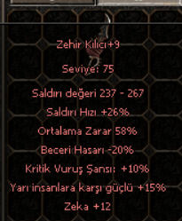 58 ort yarı kritik zeka zehir uygun