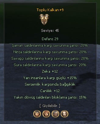 +9 Toplu Kalkan
