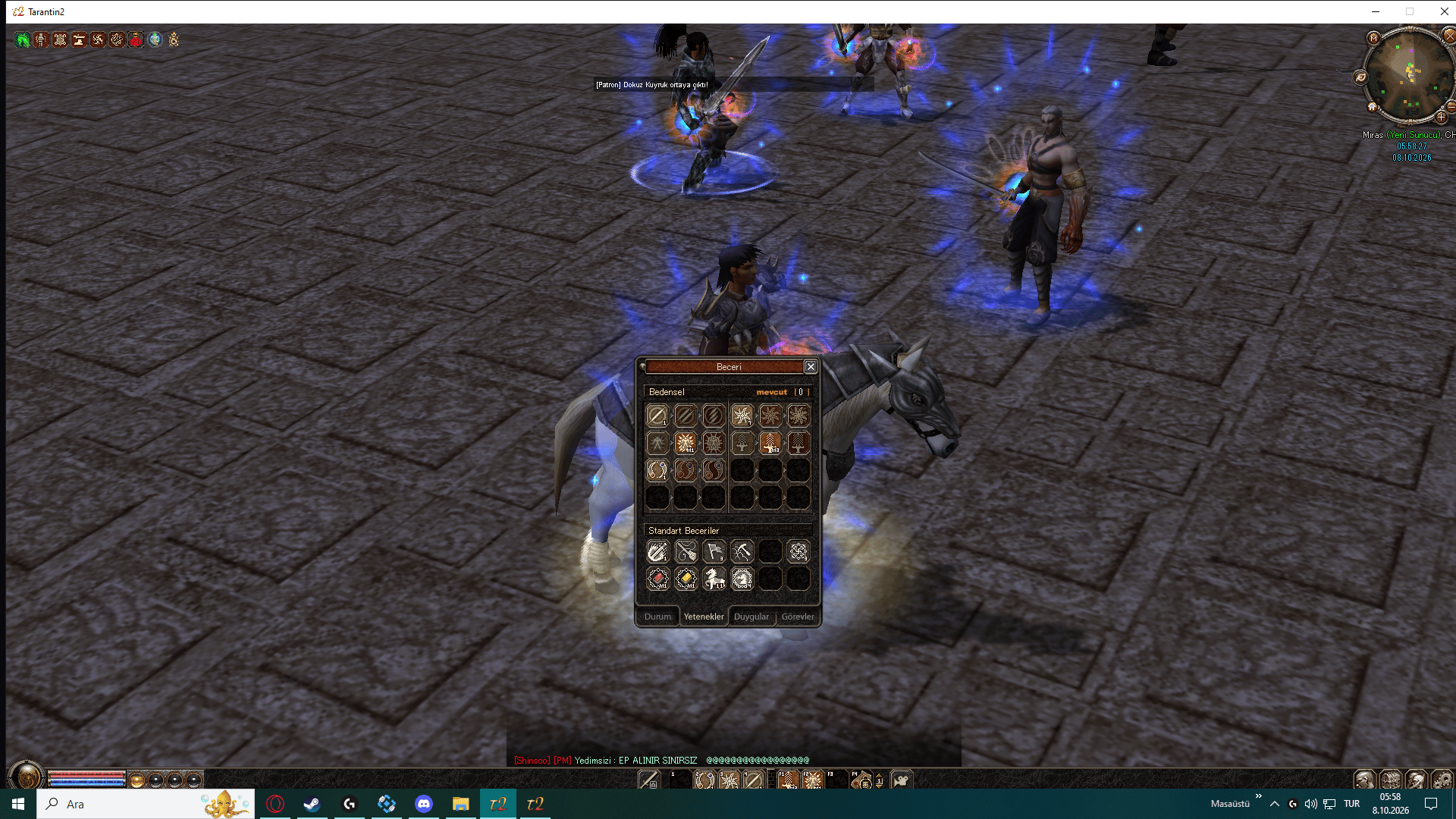 45 lvl boş bedensel