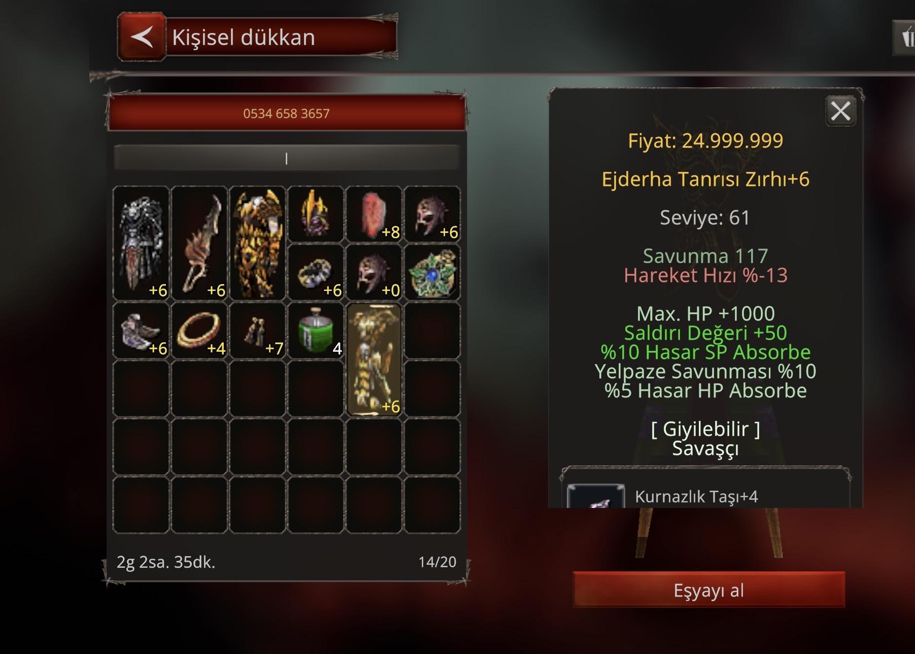 TL YADA YANG KARŞILIĞI OYUN SONU TÜM İTEMLER SATILIK