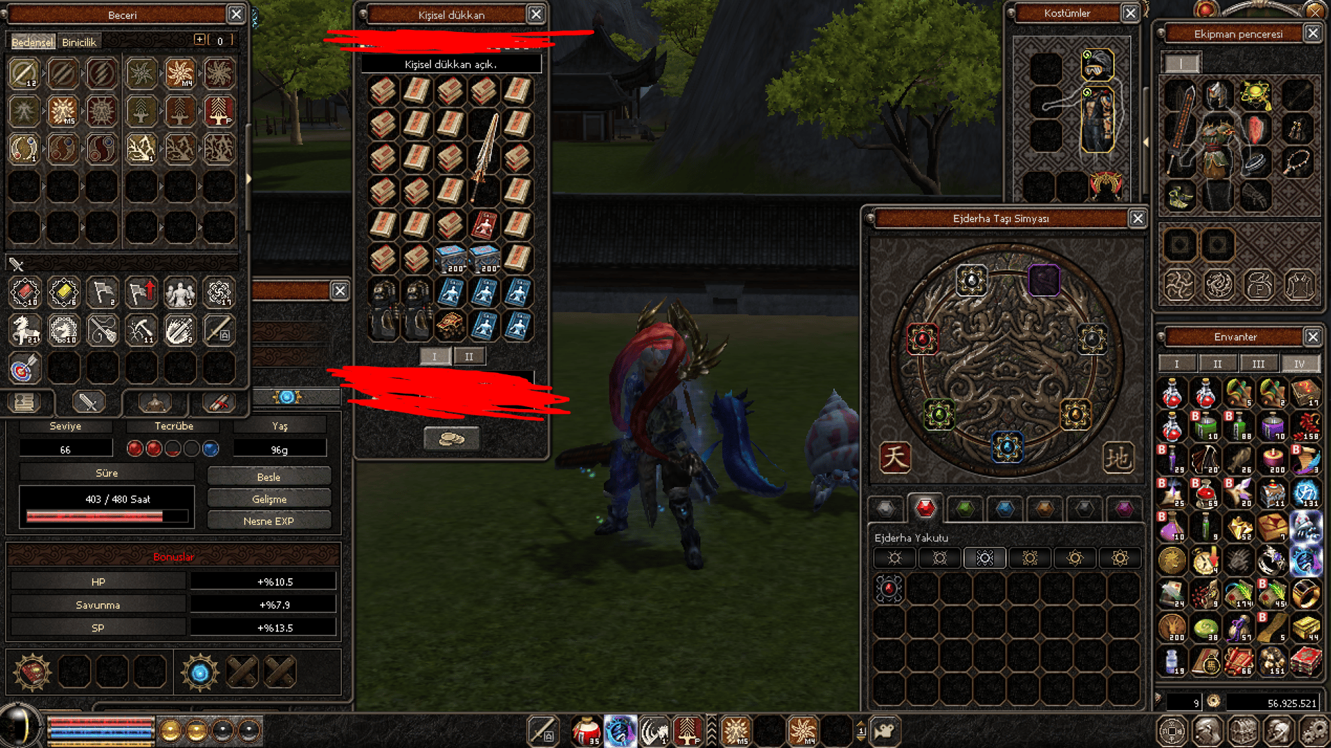 70 LVL HAVA P SIMYA ITEM WON 1500EP ŞAMANLI FARM CANAVARI DETAYLAR AÇIKLAMADA