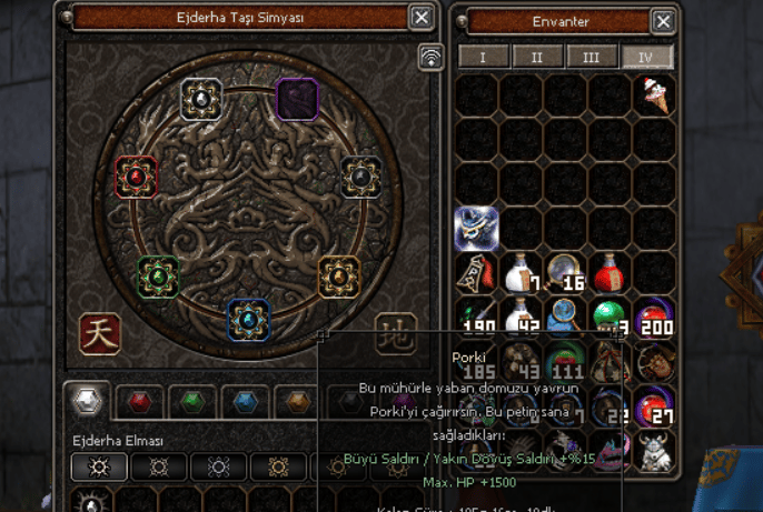 106 LVL MİTSİ SETLİ EMEK İLE KASILMIŞ BEDENSEL SKİLLER P