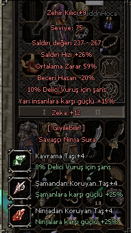 59 TAM ZEKALI ZEHİR