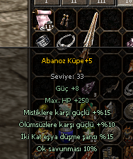 iki kat eşyalı itemler 1100EP VE DAHASI