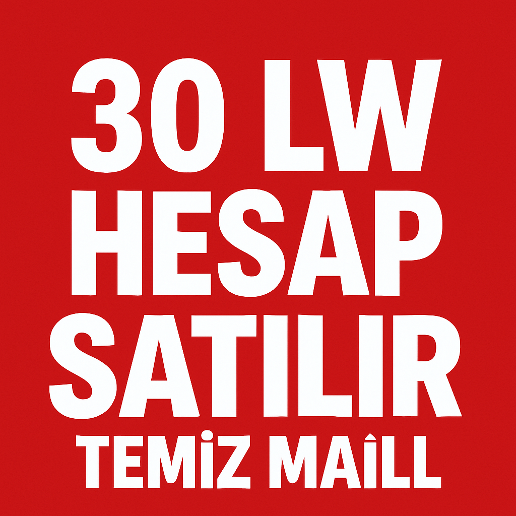 KIRMIZI BAYRAK 30 LW HESAP SATILIR (SINIRSIZ)