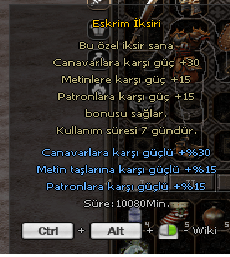 ESKRİM VE ŞAMPİYON İKSİRİ TAZE AKTİFİM