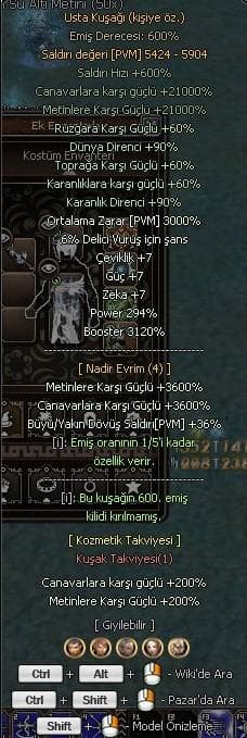 BABA KUŞAK 450TL HO