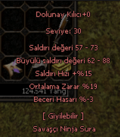 19 ort dolu + kutsma