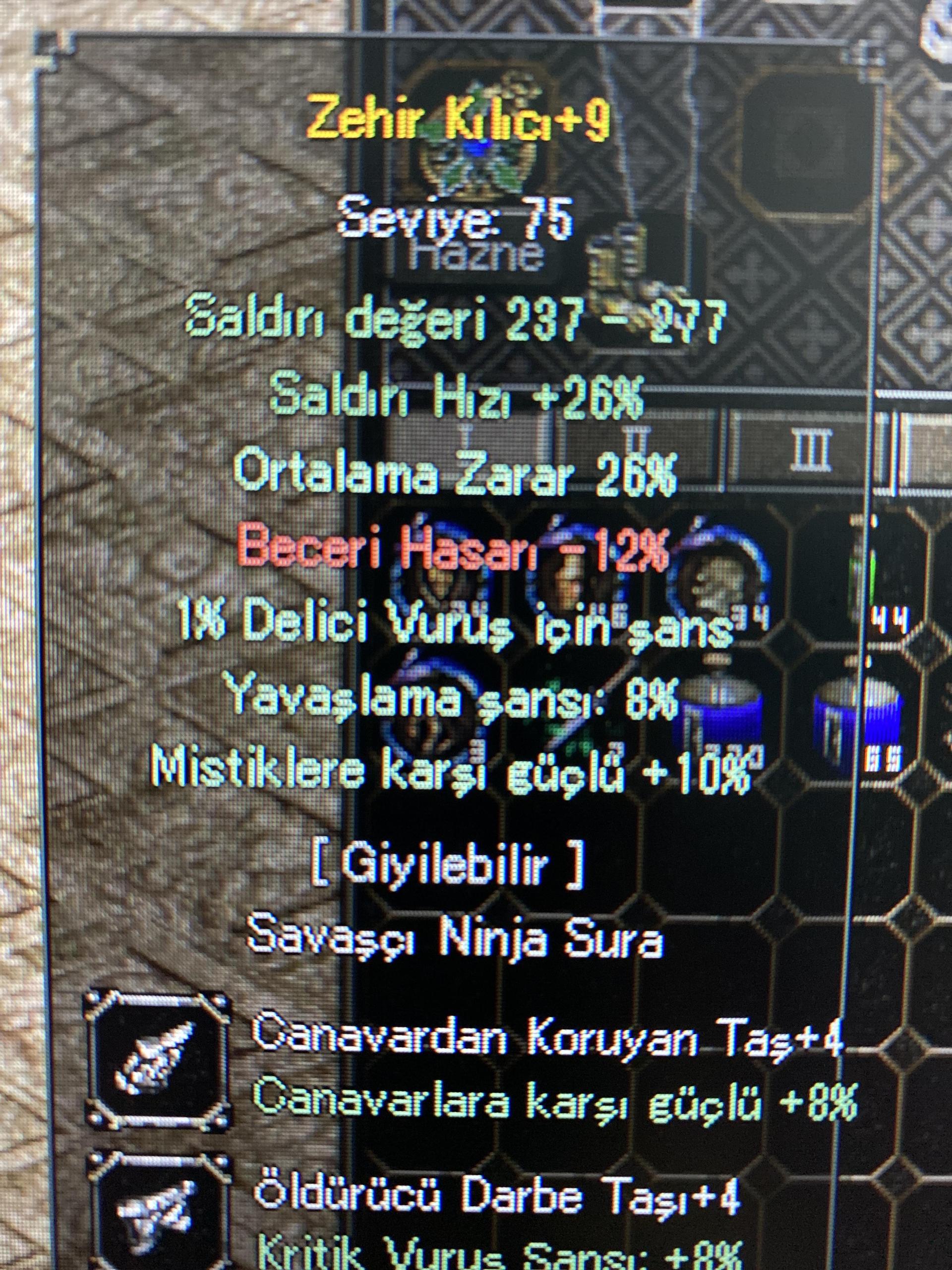 +9 Zehir satılır teklif alınır